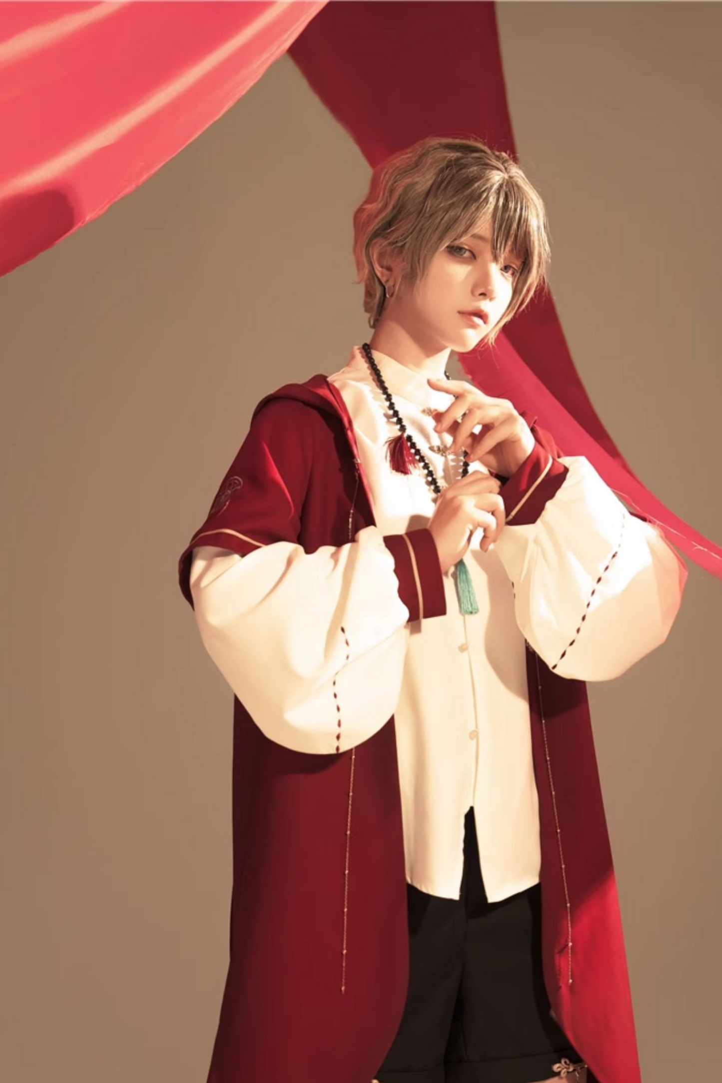 バニーフードプリンスアウター+シャツ+ショートパンツ