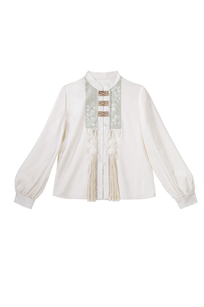 フォレストチャイナコート+スカート+トップス