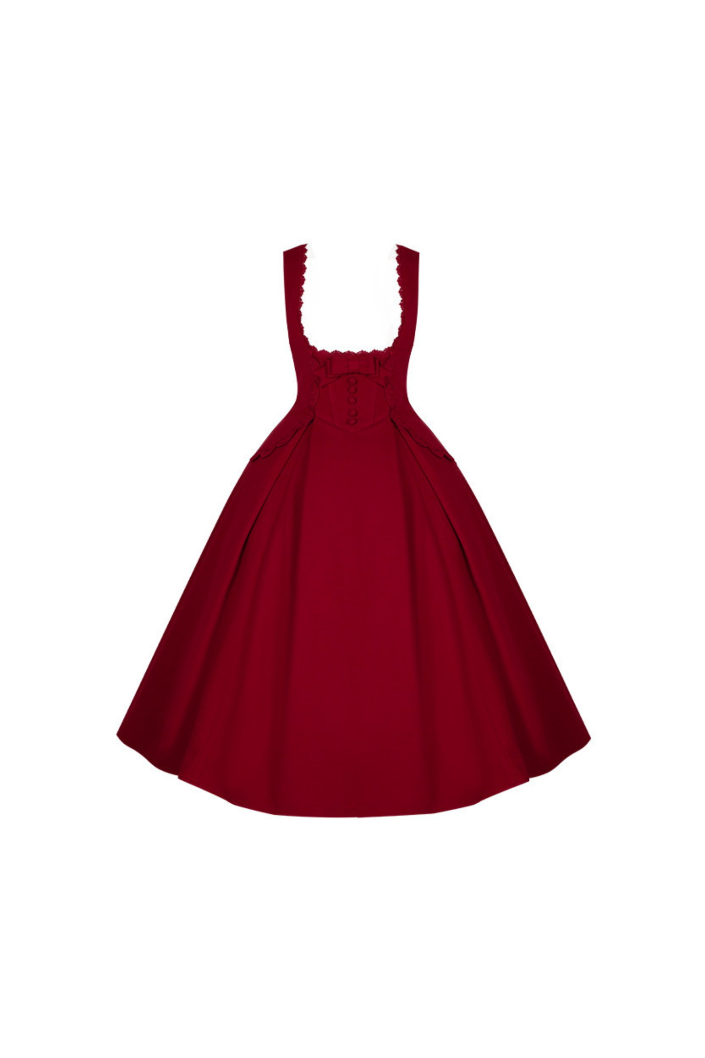 Velvet Rose Suspender Dress + Top + Ribbon