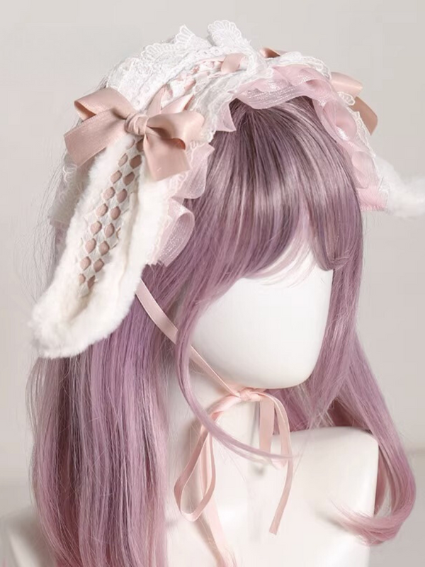 Lolita hair band with bunny ears