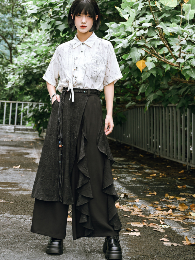 Mode China Culottes Pants