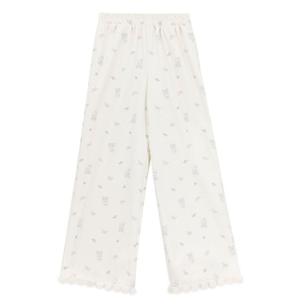 Flower-patterned Chinese dress set-up