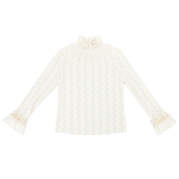 Flower-patterned Chinese dress set-up