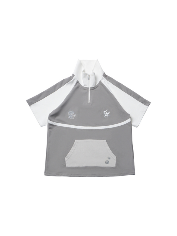 モードスポーティートップス+ハーフパンツ