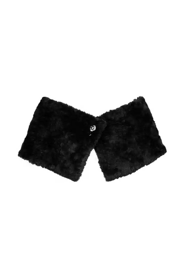 [Pre-Order] Dark Sweet Lolita Dress + Faux Collar + Necklace + Jacket + Ribbon + Sleeve + Fur Shawl