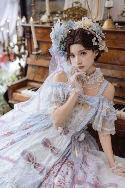 Flower Princess Lolita Dress Set