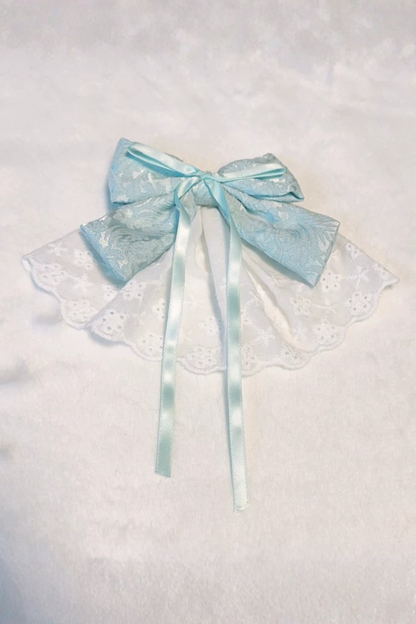 Butterfly Princess Lolita Dress + Petticoat + Clip + Frill Sleeve Shirt