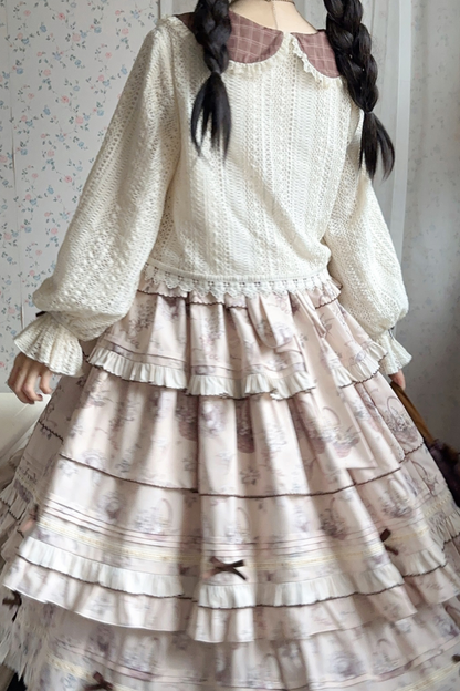 ブニングタイムエレガントロリータドレス+ドールカーディガン