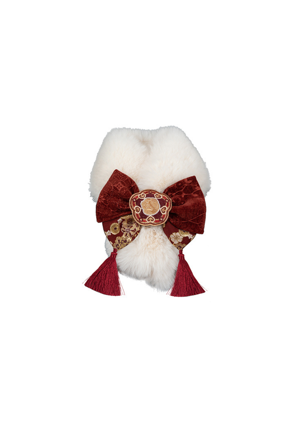 Velvet dark red dress + top + jacket + accessories