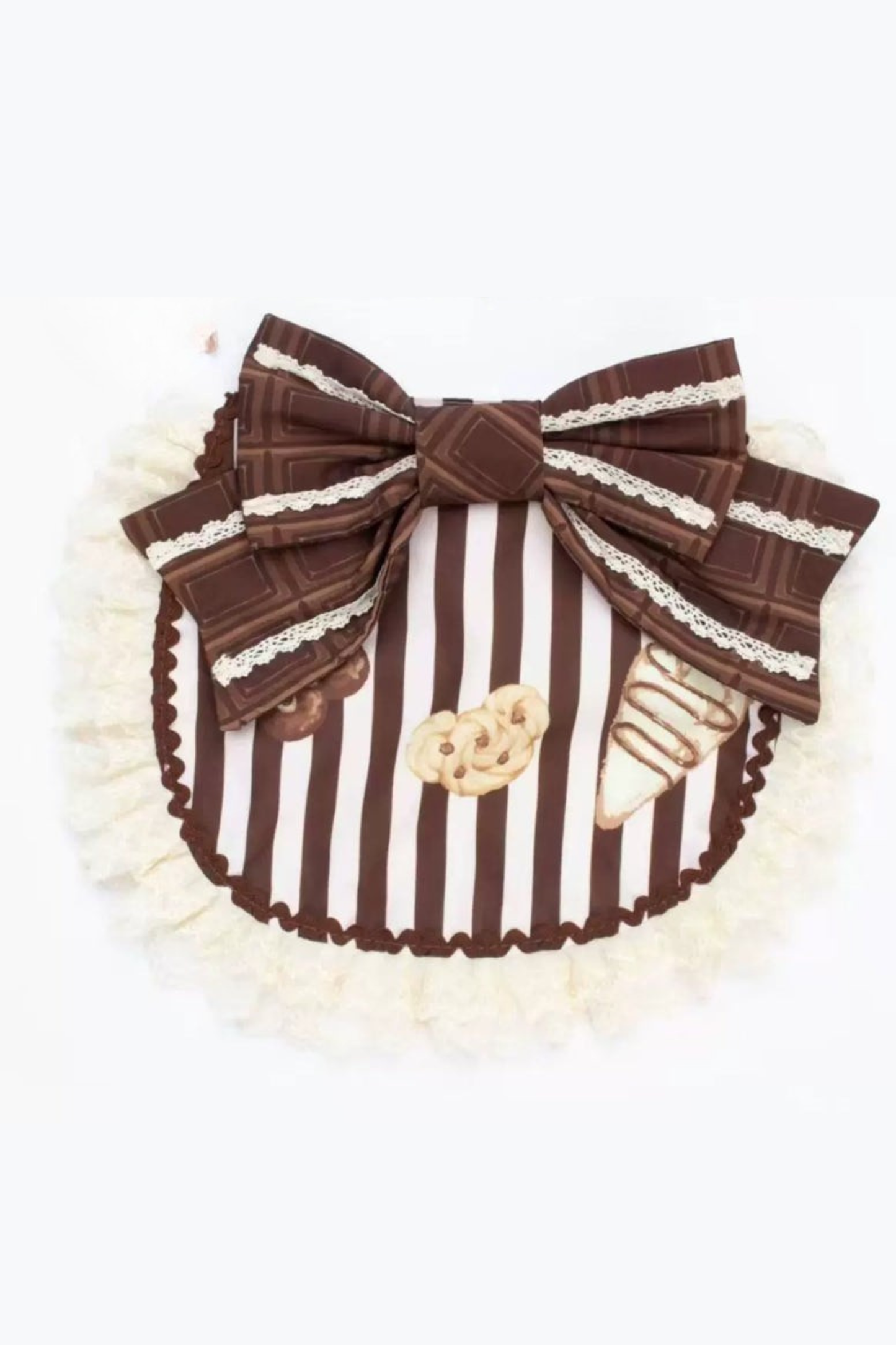 ベアティーパーティーロリータドレス+ジャンパースカート+シャツ+カチューシャ+ブローチ+エプロン