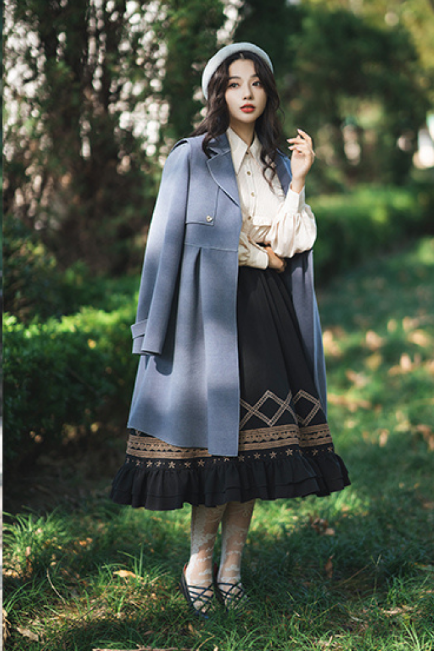 オールウールウィンターコート