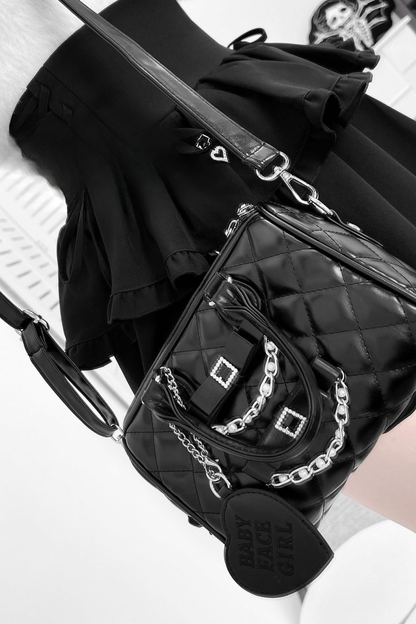 キルティングリボンミニバッグ