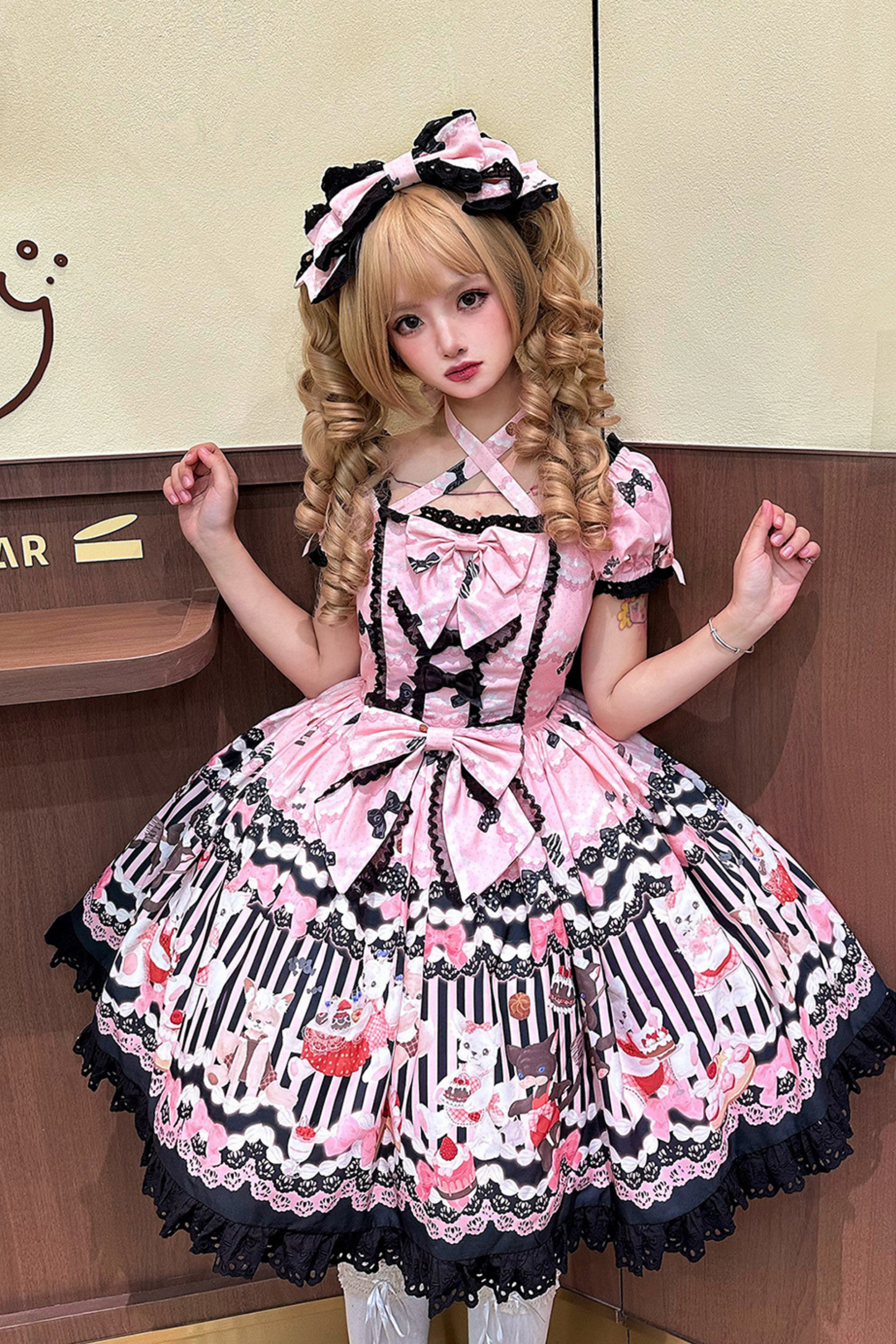 [Pre-order] Honey Fox Restaurant Star Warm Dress