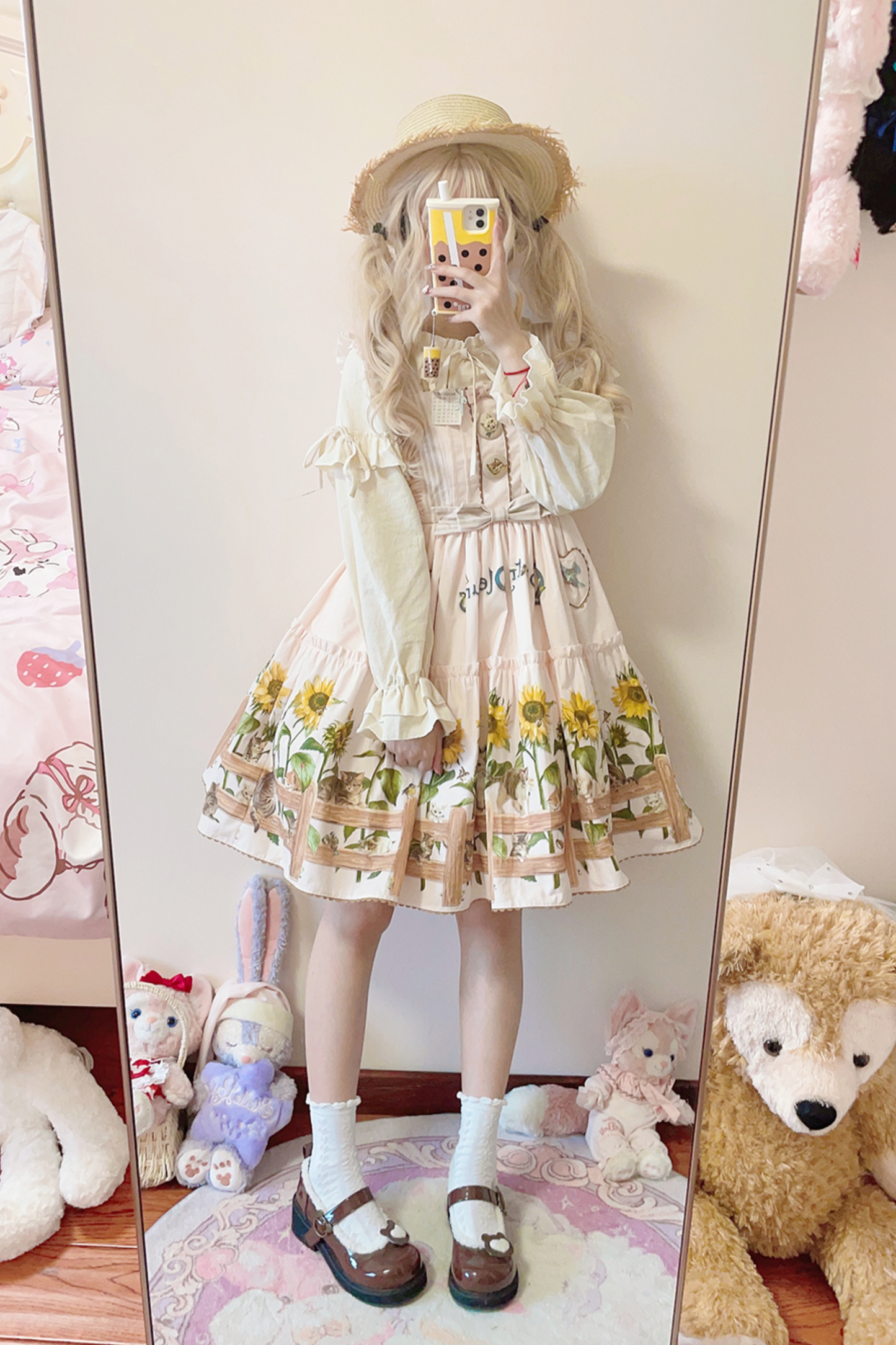 ひまわりドロップロリータセット