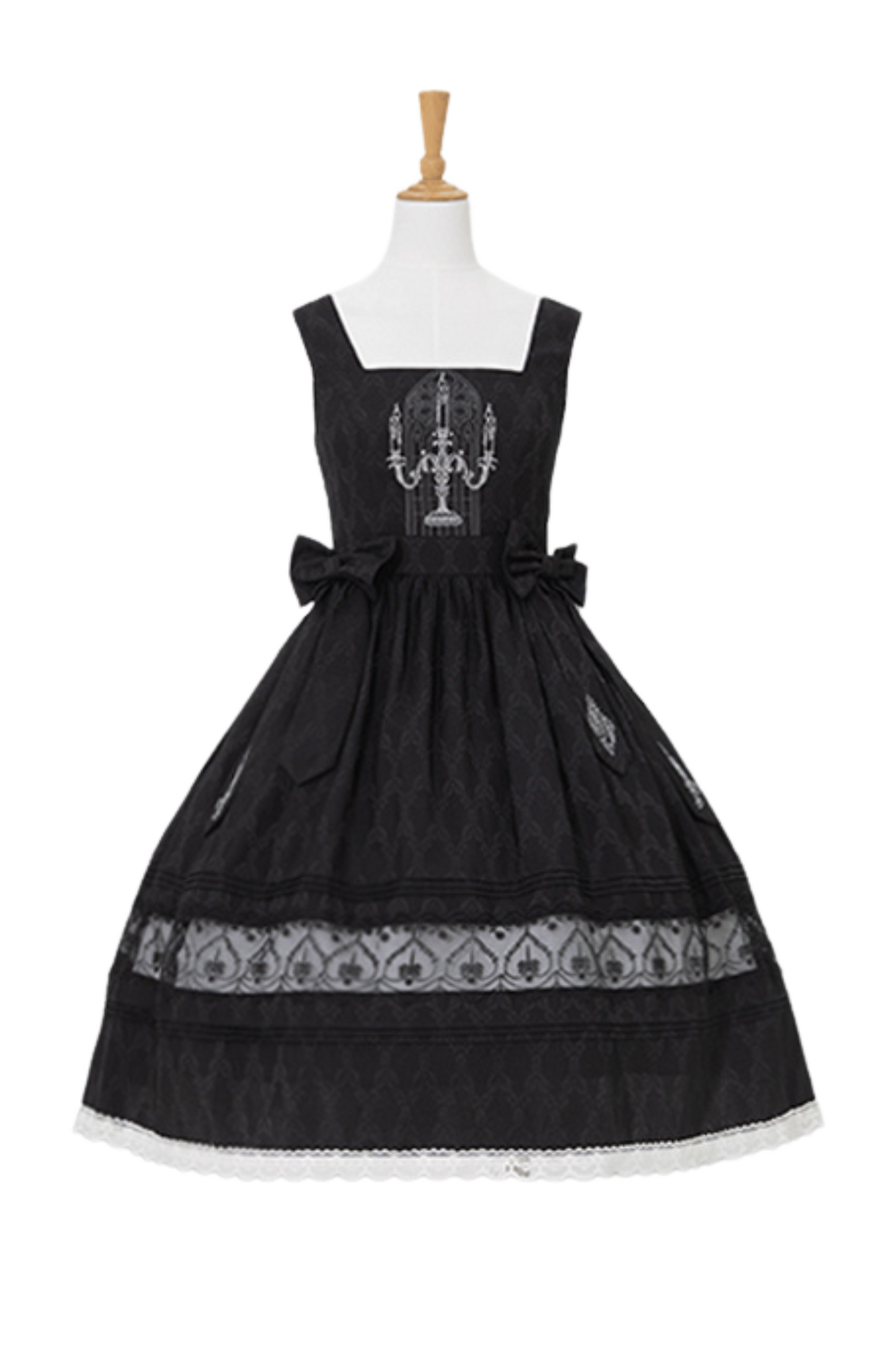 Candlestick Dark Girl Style Design Doll Lolita Dress