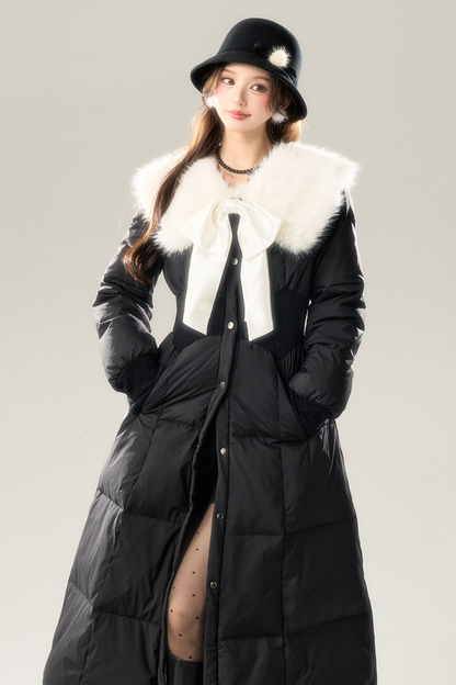 Rich Girl Fur Collar Down Jacket