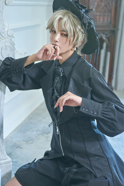 レトロダークイレギュラーゴシックベスト