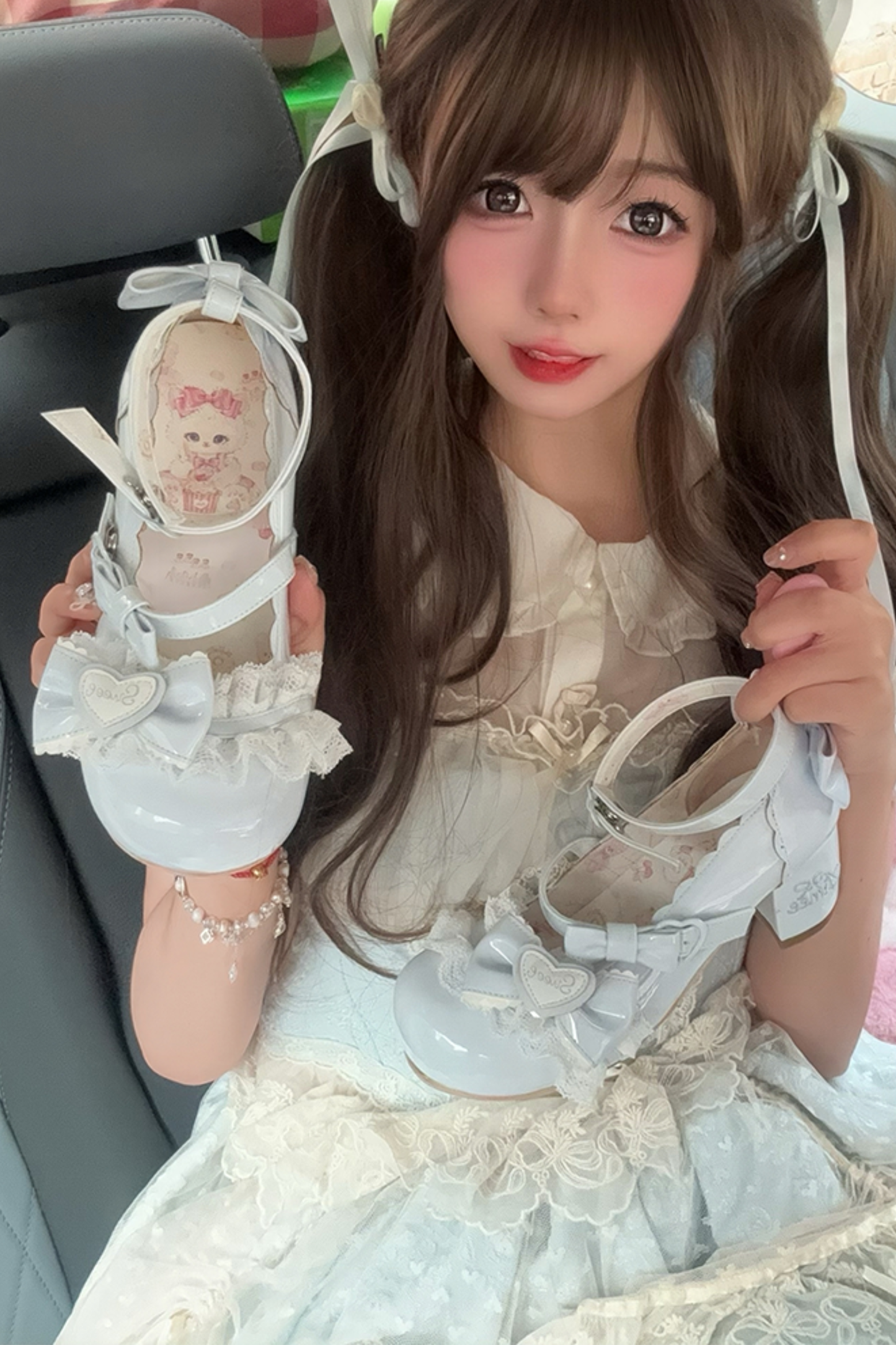 レースリボンロリータシューズ