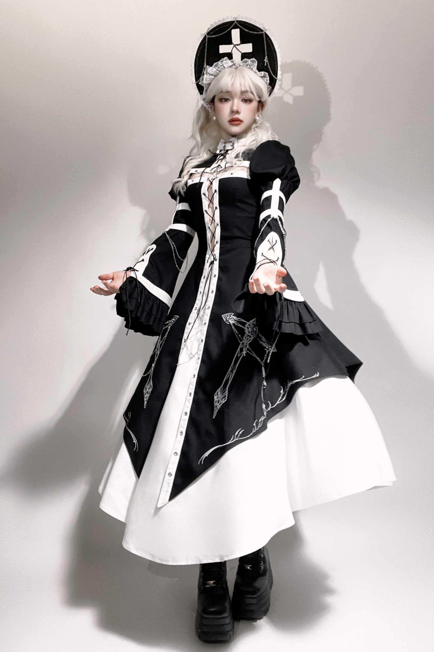 Gothic Lolita Dress + Nurse Hat