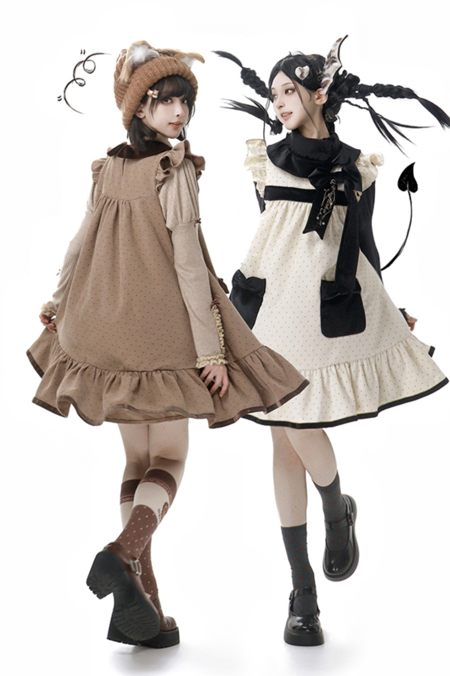 エーデルワイスフライスリーブドレス