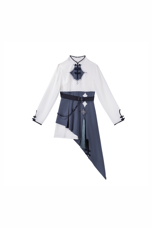Subculture Cat Ear Hooded Jacket + Asymmetrical Dress + Leg Warmers + Ring
