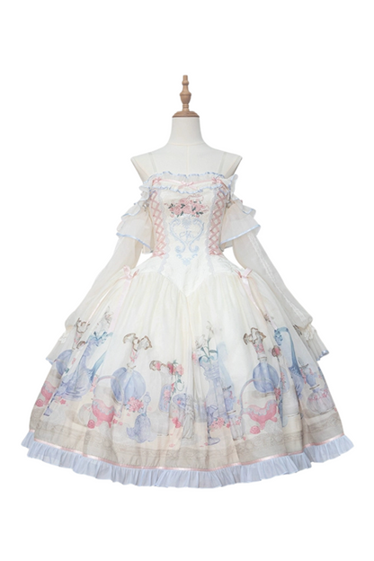 Pure fantasy cabinet dress + jumper skirt + apron