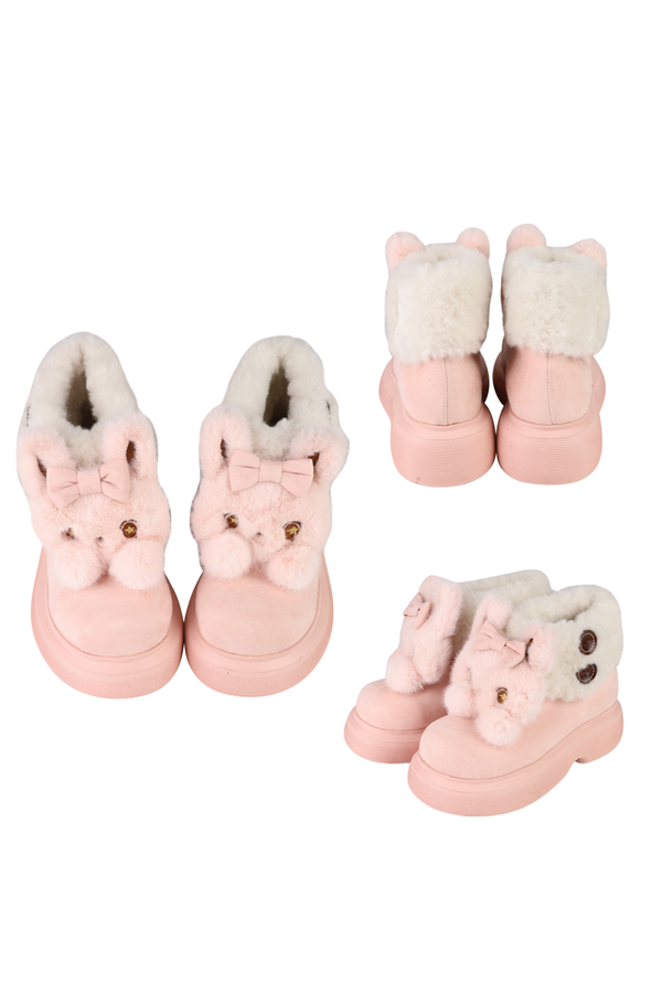 Fluffy Sheep Fleece Snow Boots