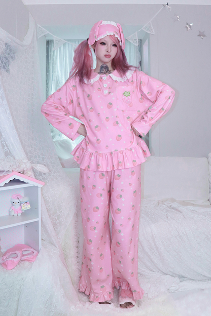 ストロベリースターパジャマ