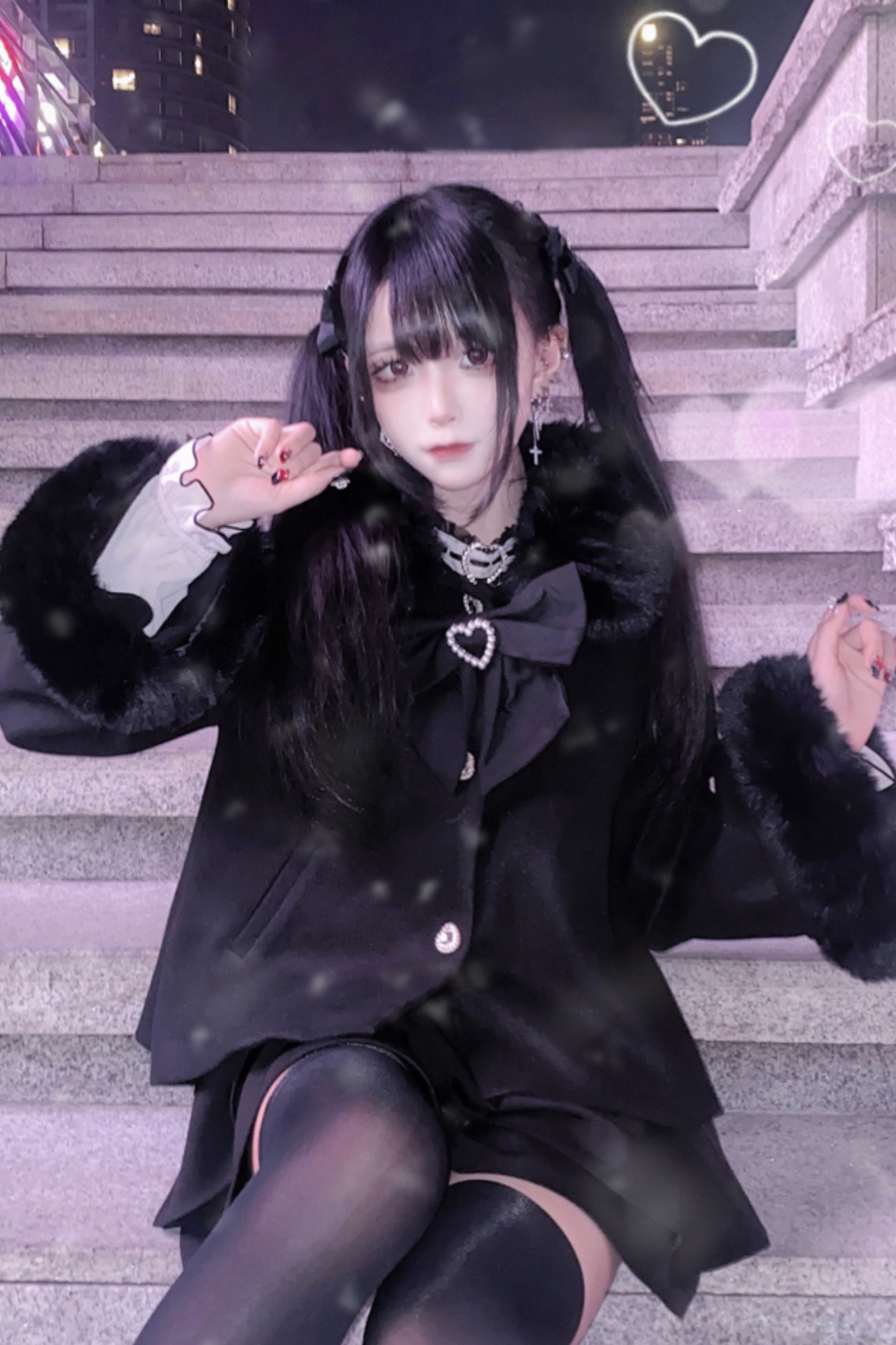 Fur Cute Snow Short Coat