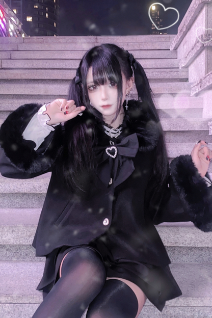 Fur Cute Snow Short Coat