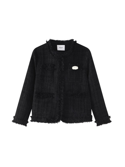 Fringe Tweed Jacket