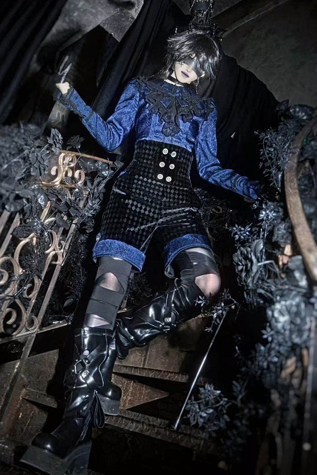 [Deposit] Will Never Be Again Original Design Gothic Twin Set Lolita Prince Line