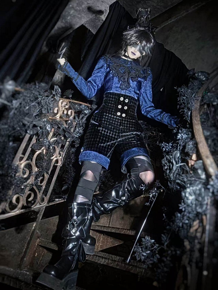 [Deposit] Will Never Be Again Original Design Gothic Twin Set Lolita Prince Line