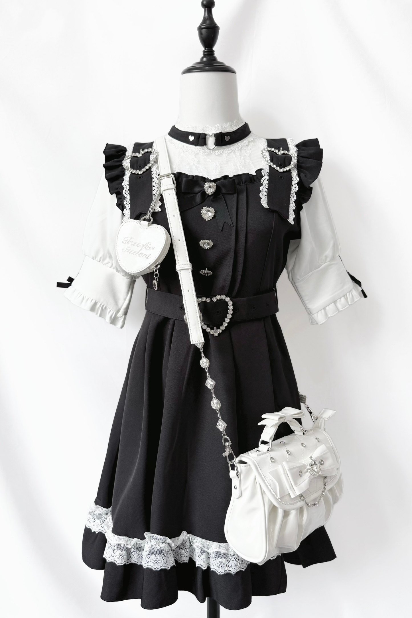 バッグラインストーンエレガントショルダーバッグ