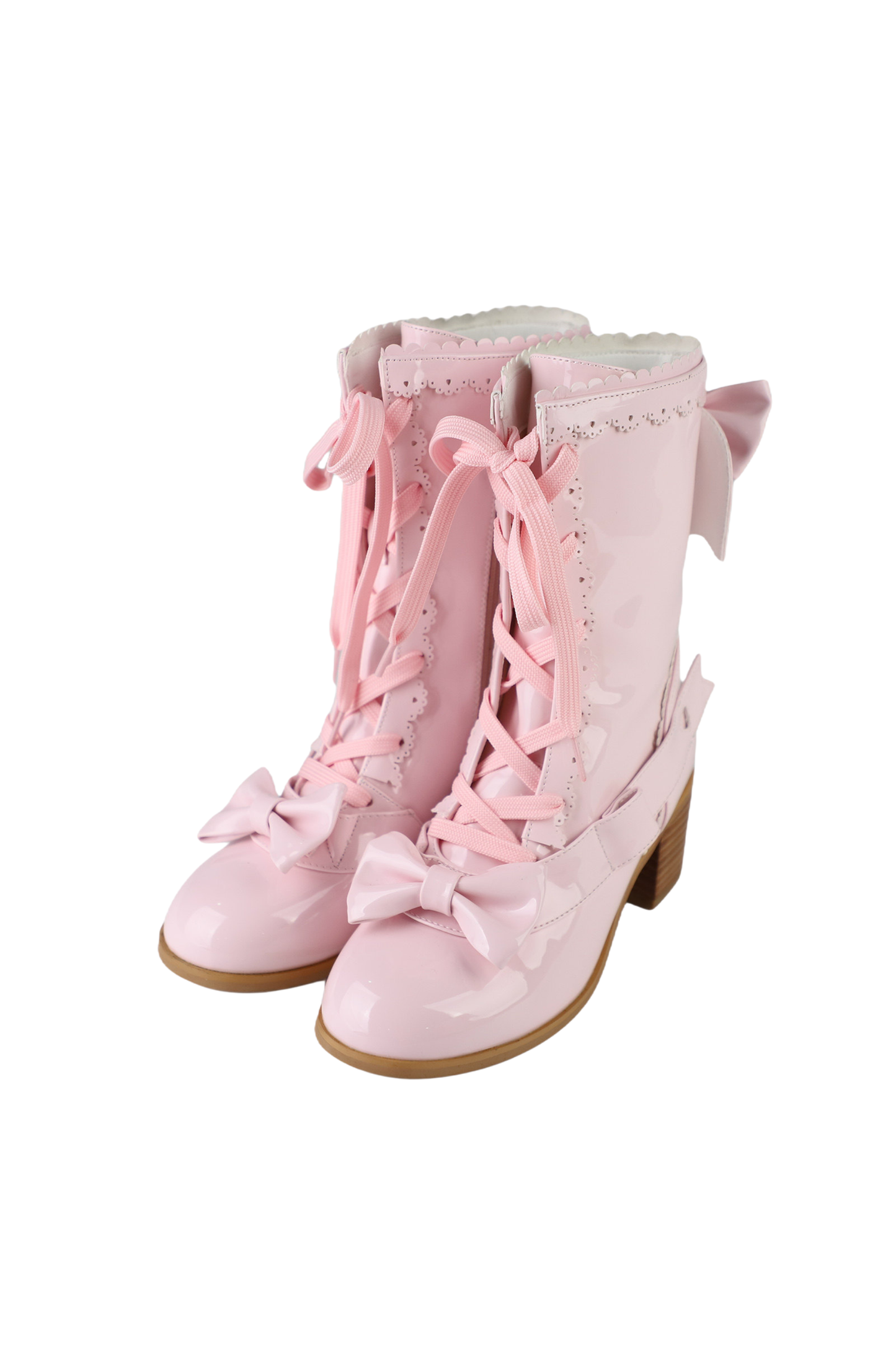 Sheep puff retro boots