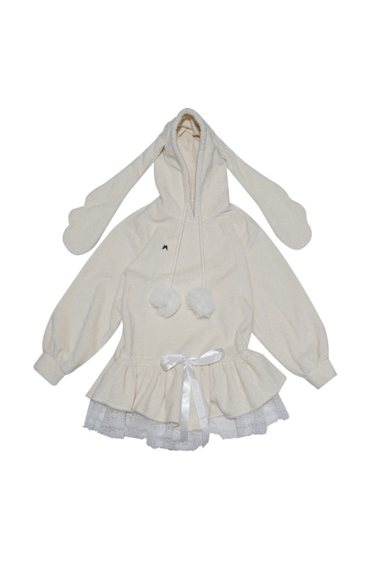 Plush Lace Angel Dress