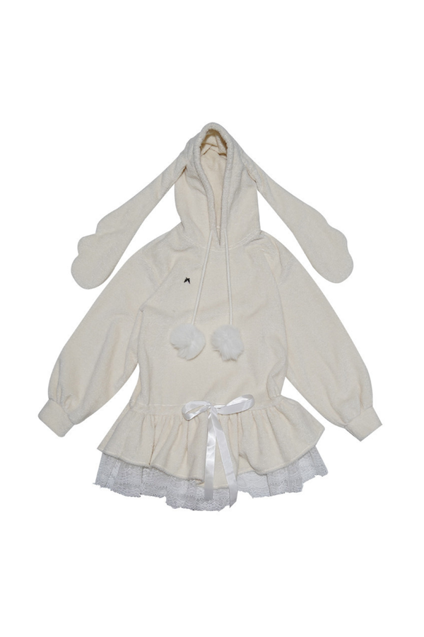 Plush Lace Angel Dress