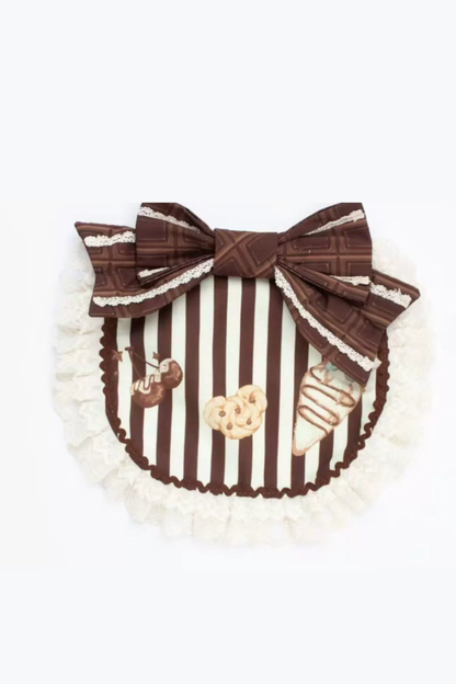 ベアティーパーティーロリータドレス+ジャンパースカート+シャツ+カチューシャ+ブローチ+エプロン