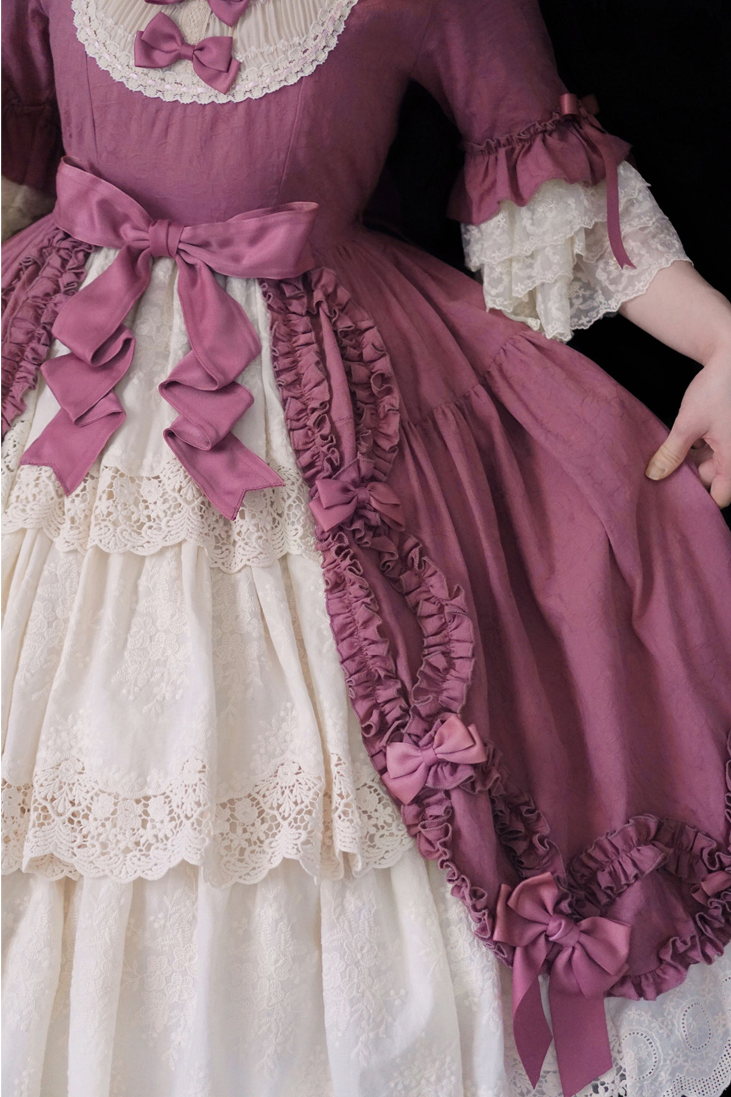 エレガントプリンセススリーブロリータドレス