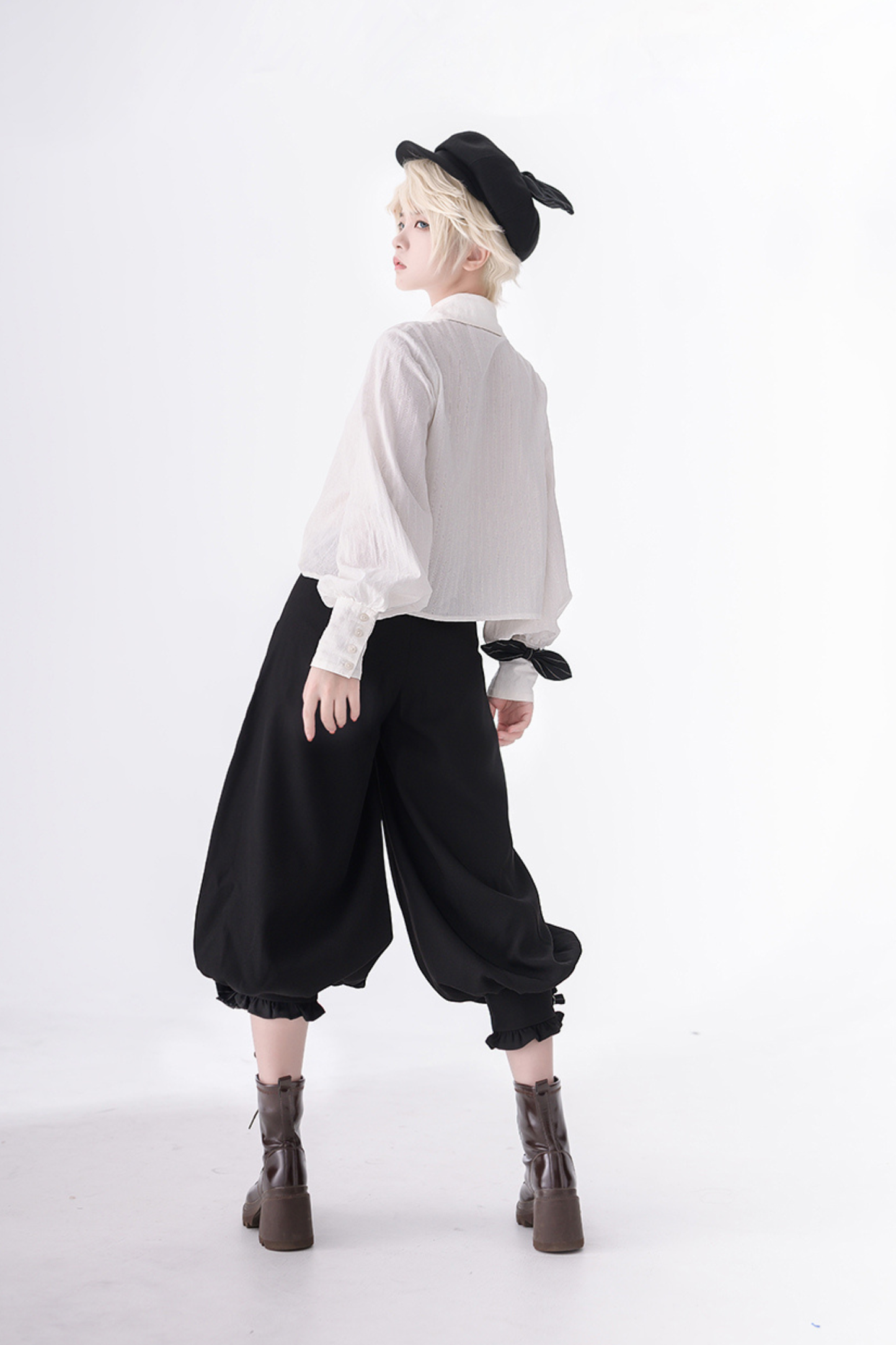 クールシックベスト+シャツ+バルーンパンツ