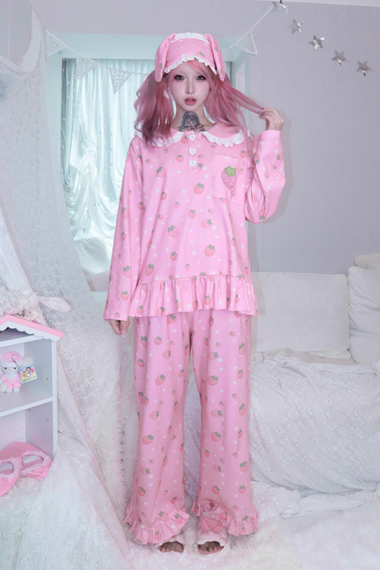 ストロベリースターパジャマ