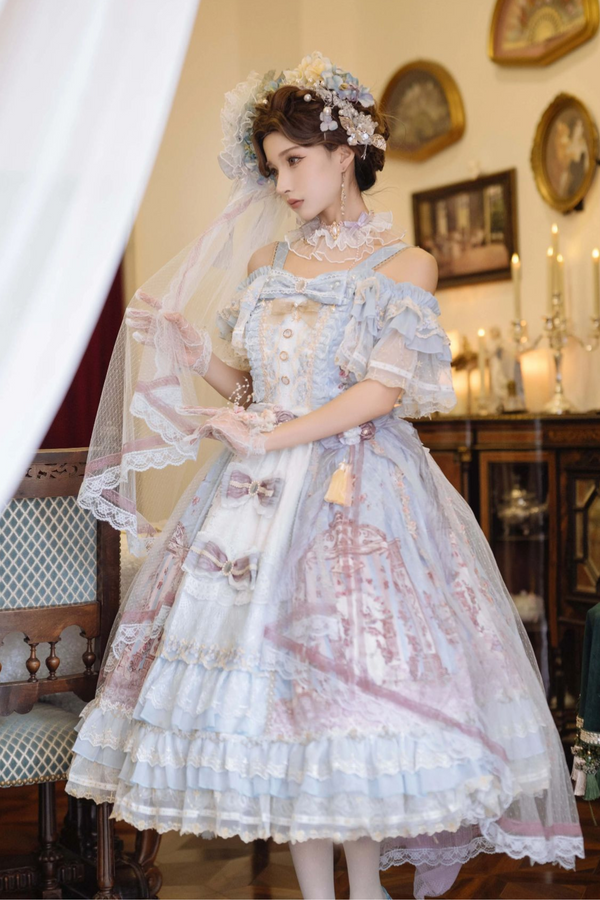 Flower Princess Lolita Dress Set