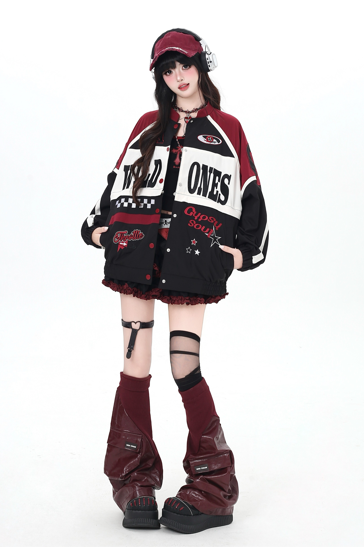 Street Retro American Bike Jacket