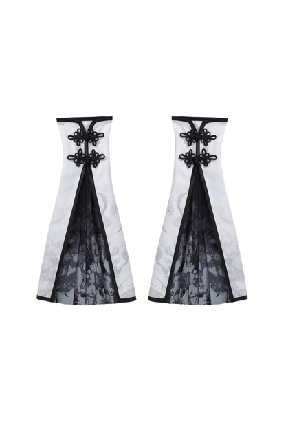 ダークチャイナドレス+ビッグスリーブケープ+チャイナトップス+スカート+キャミソールドレス+レッグウォーマー