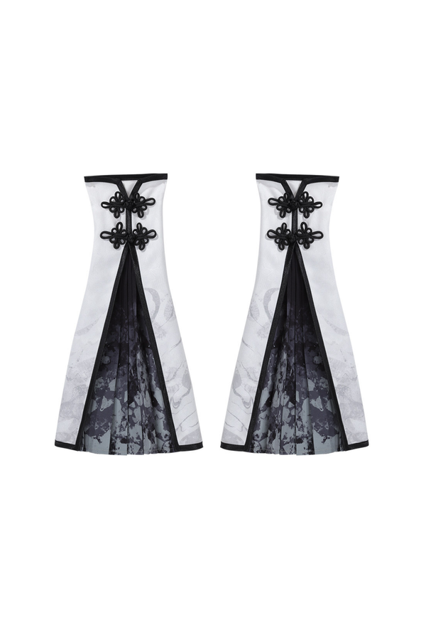 ダークチャイナドレス+ビッグスリーブケープ+チャイナトップス+スカート+キャミソールドレス+レッグウォーマー