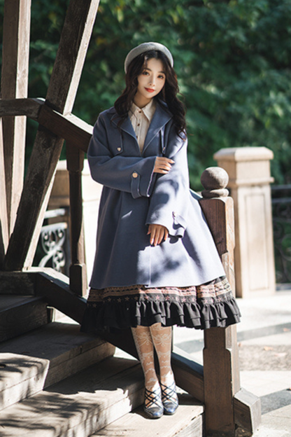 オールウールウィンターコート