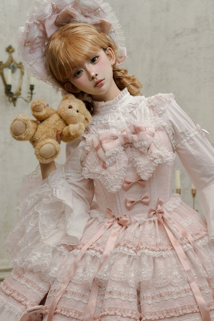 Nice Heartbeat Lolita Dress + Cape + Hat