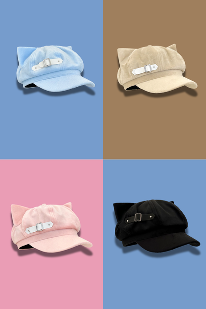 Cat Ear Belt Hat