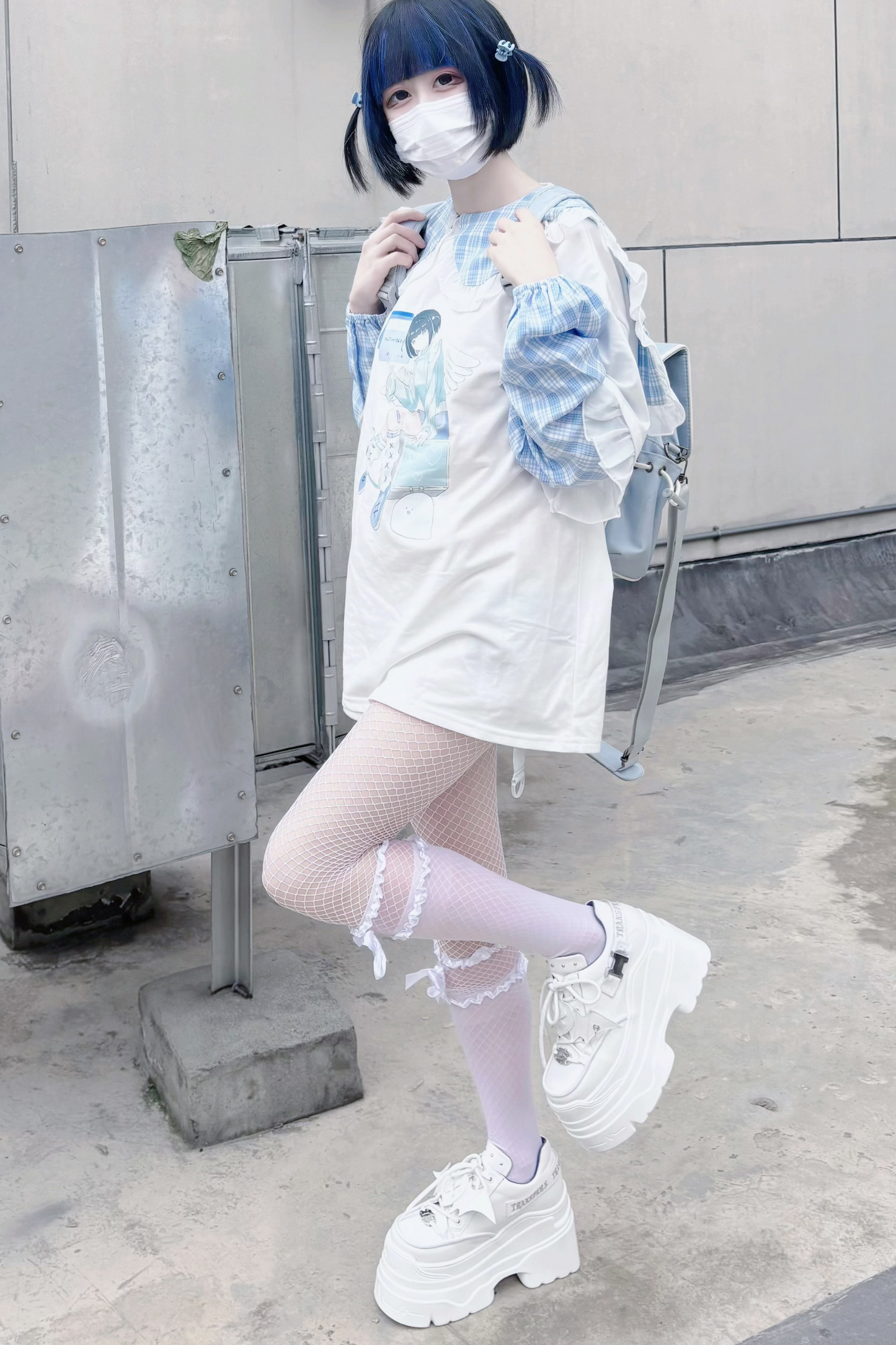 Sweet Cool Muffin Punk Platform Shoes