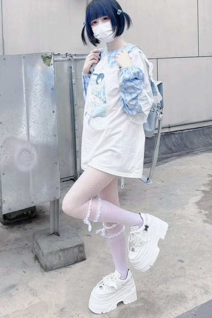 Sweet Cool Muffin Punk Platform Shoes
